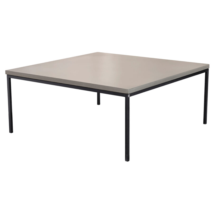 Mystic soffbord med svart static i storleken 100x100 cm.