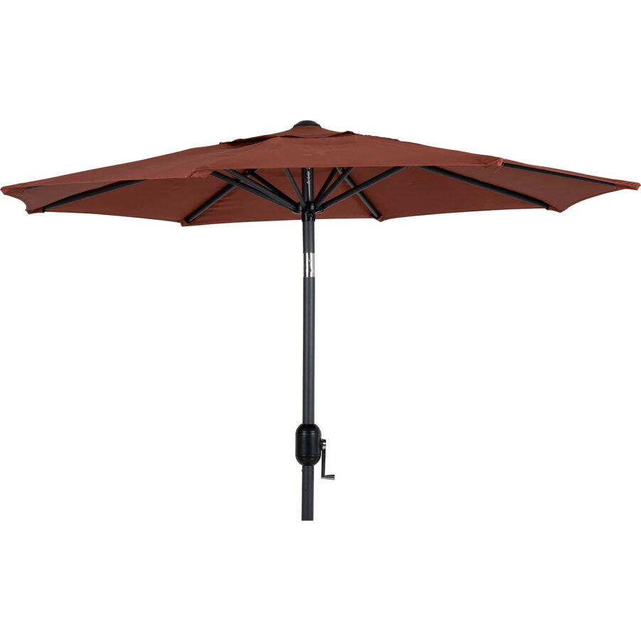 Brafab Cambre parasoll Ø200 cm antracit/paprika