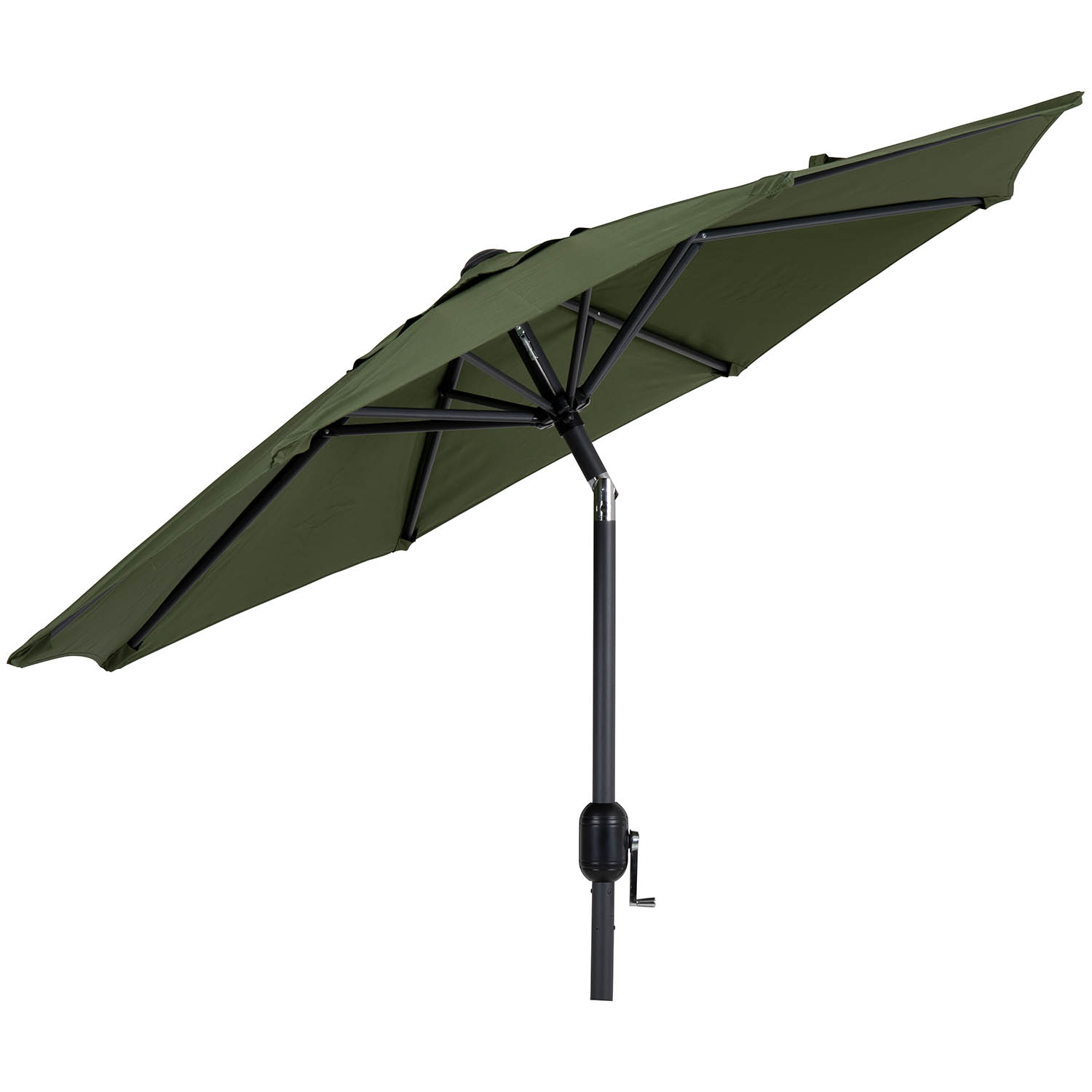 Cambre parasoll antracit/mossgrön Ø200 cm