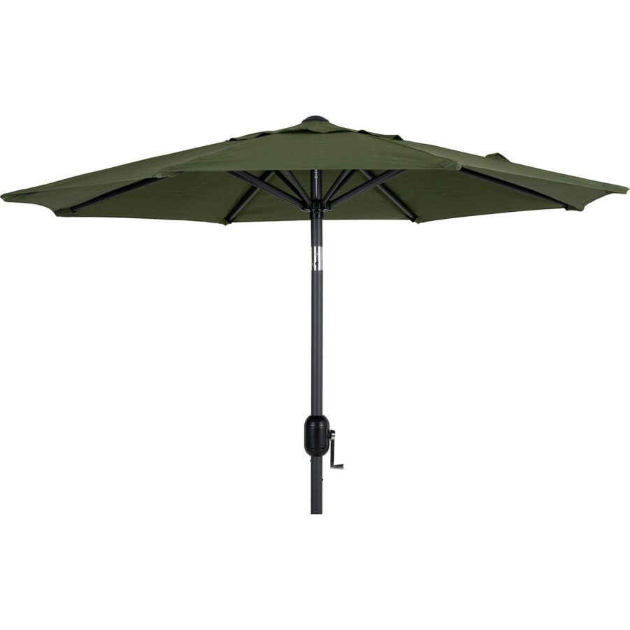 Brafab Cambre parasoll Ø200 cm antracit/mossgrön