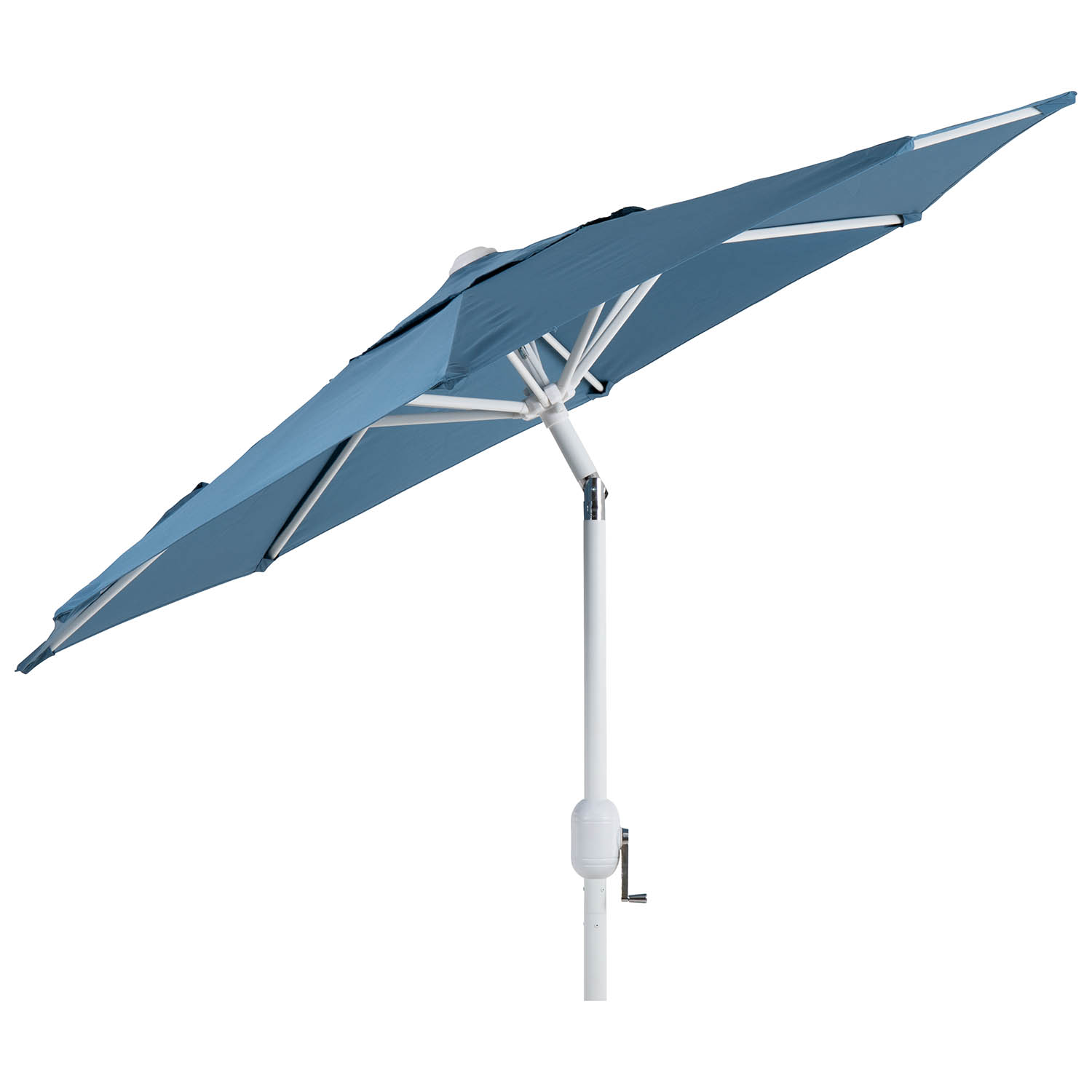 Cambre parasoll vit/midnattsblå Ø200 cm