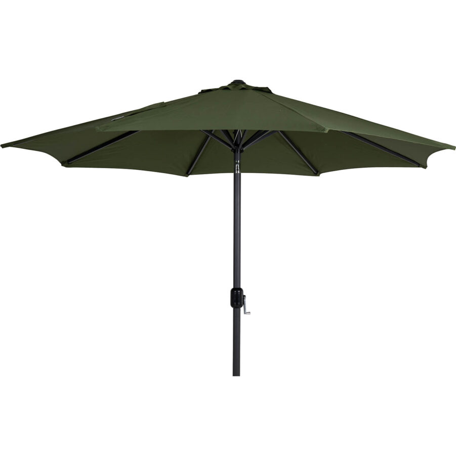 Brafab Cambre parasoll Ø300 cm antracit/mossgrön