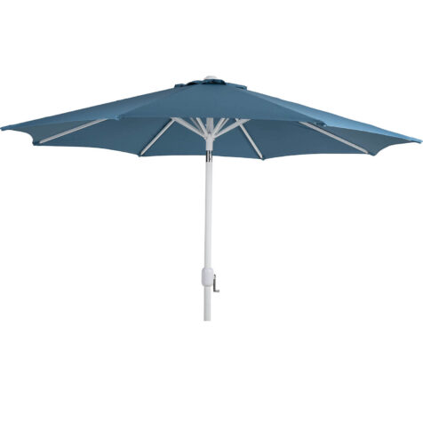 Brafab Cambre parasoll Ø300 cm vit/midnight blue