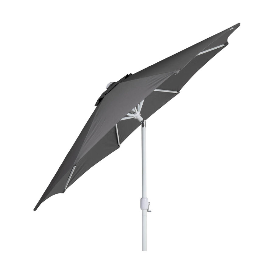 Brafab Cambre parasoll Ø300 cm vit/grå