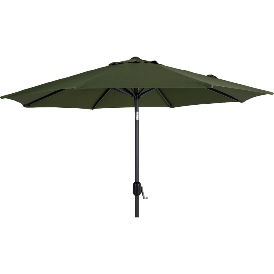 Brafab Cambre parasoll Ø250 cm antracit/mossgrön