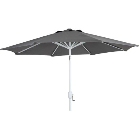Brafab Cambre parasoll Ø250 cm vit/grå
