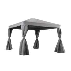 Biella paviljong 3x3m, i färgen grå