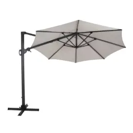 Varallo frihängande parasoll antracit/khaki Ø300 cm