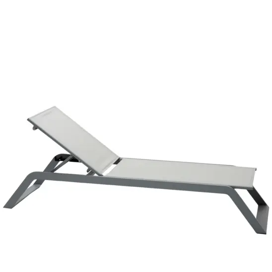 Siesta solsäng ljusgrå