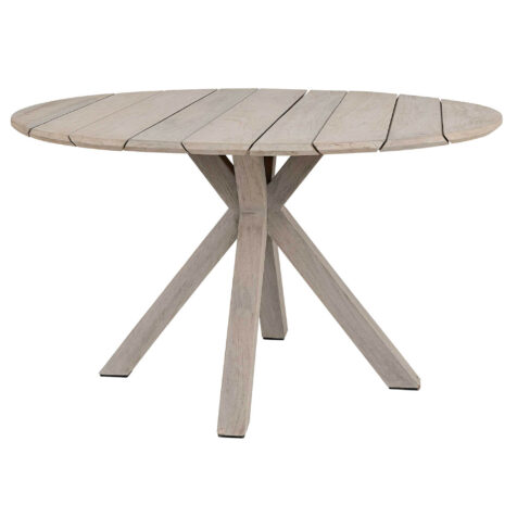 Artwood Macan matbord instant grey teak Ø130 cm