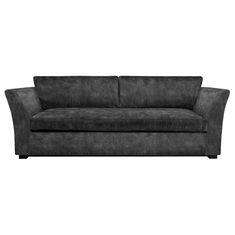 Artwood Stafford 3-sitssoffa velvet dark grey