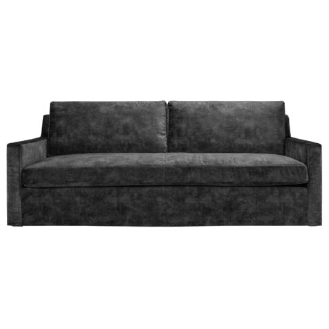 Artwood Guilford 3-sitssoffa velvet dark grey