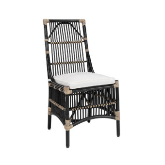 Artwood Columbus matstol malaka svart inkl. dyna