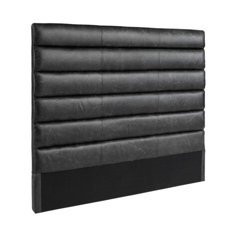 Artwood Lisbon sänggavel black leather