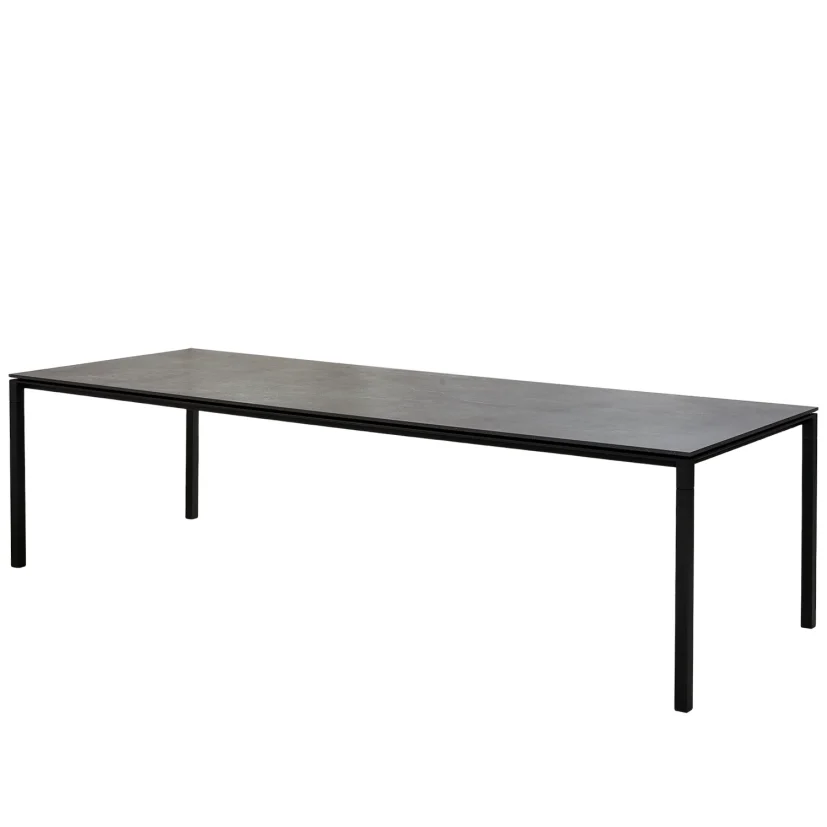 Pure matbord lavagrå 280x100 cm
