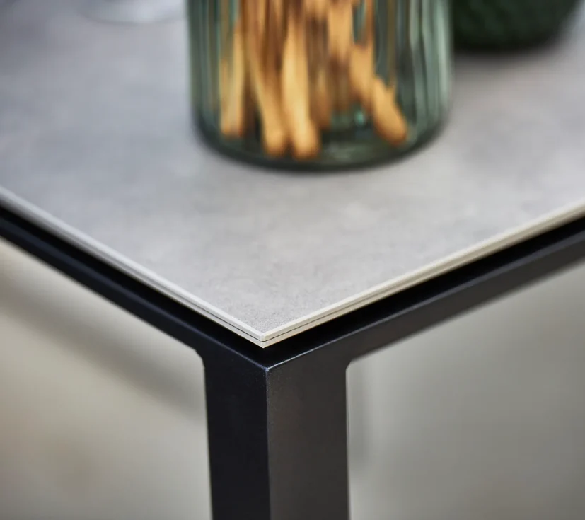 Pure matbord lavagrå 280x100 cm