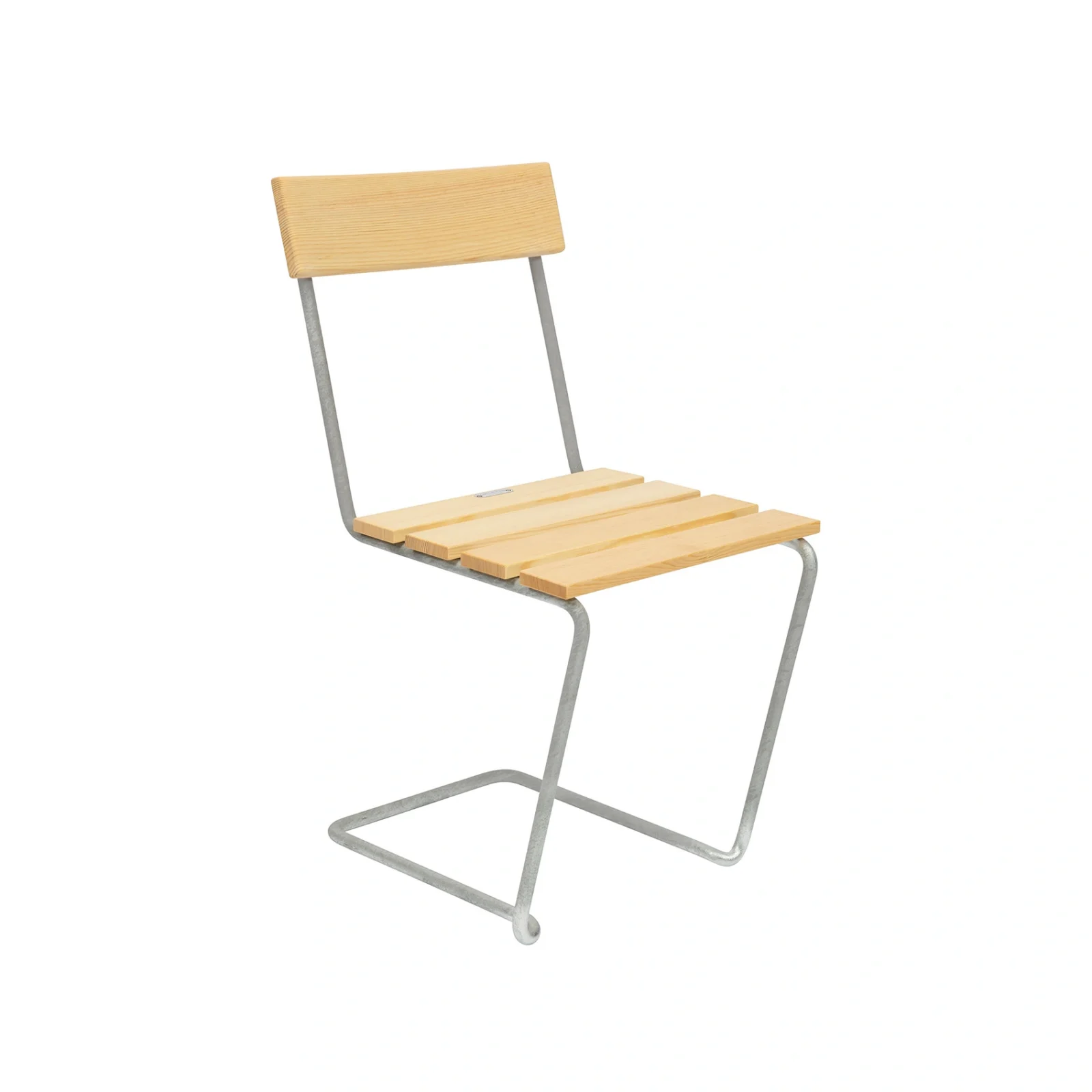 Stol 1 oljad furu / varmförzinkad