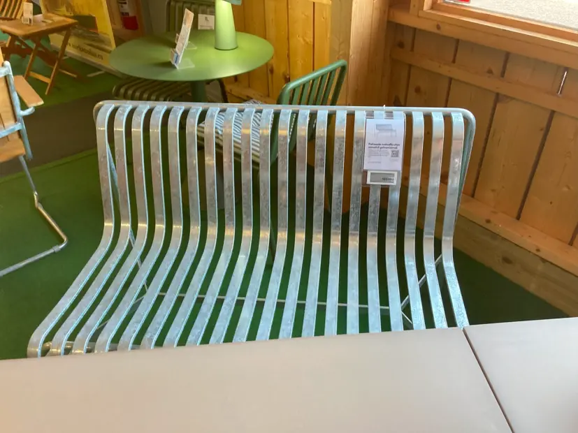 Palissade matsoffa utan armstöd galvaniserad