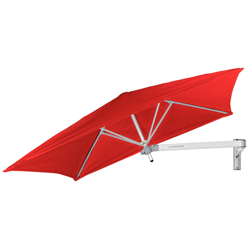 Paraflex litet fyrkantigt parasoll i färgen Pepper.