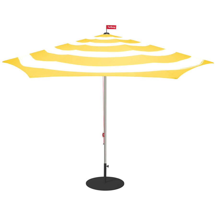 Stripesol parasoll i citrongul.