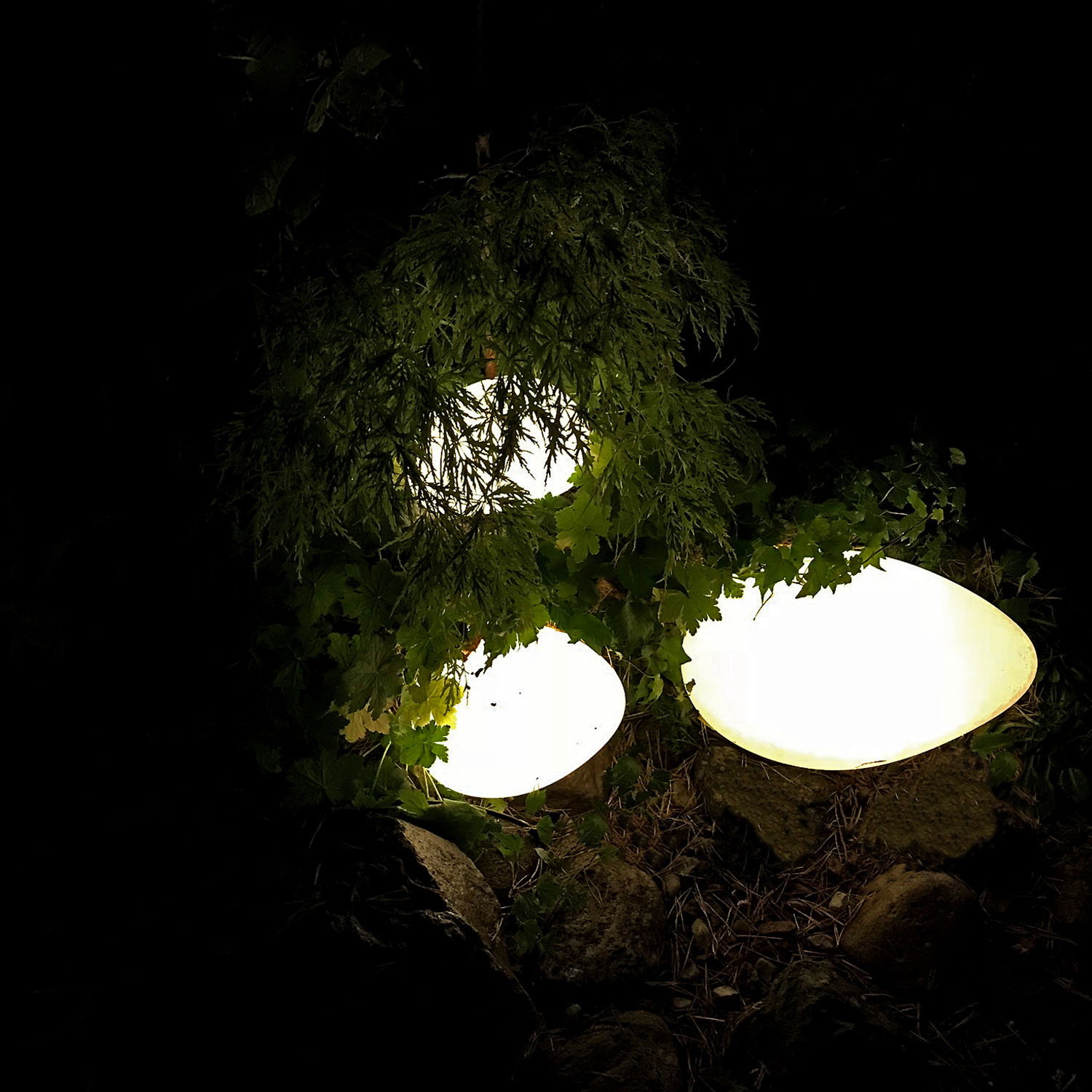 Stone XL trädgårdslampa 40 cm