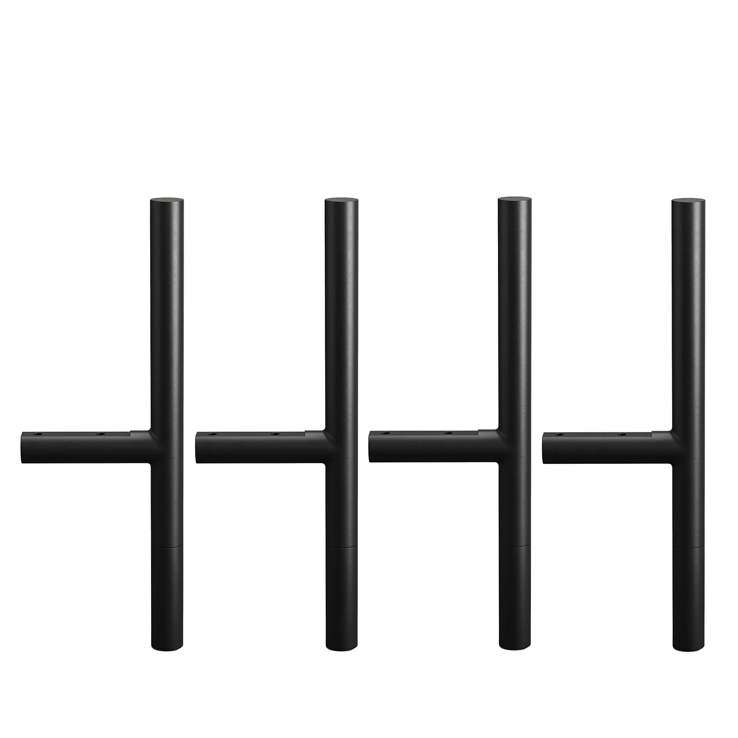 Lod sängben svart 13 cm