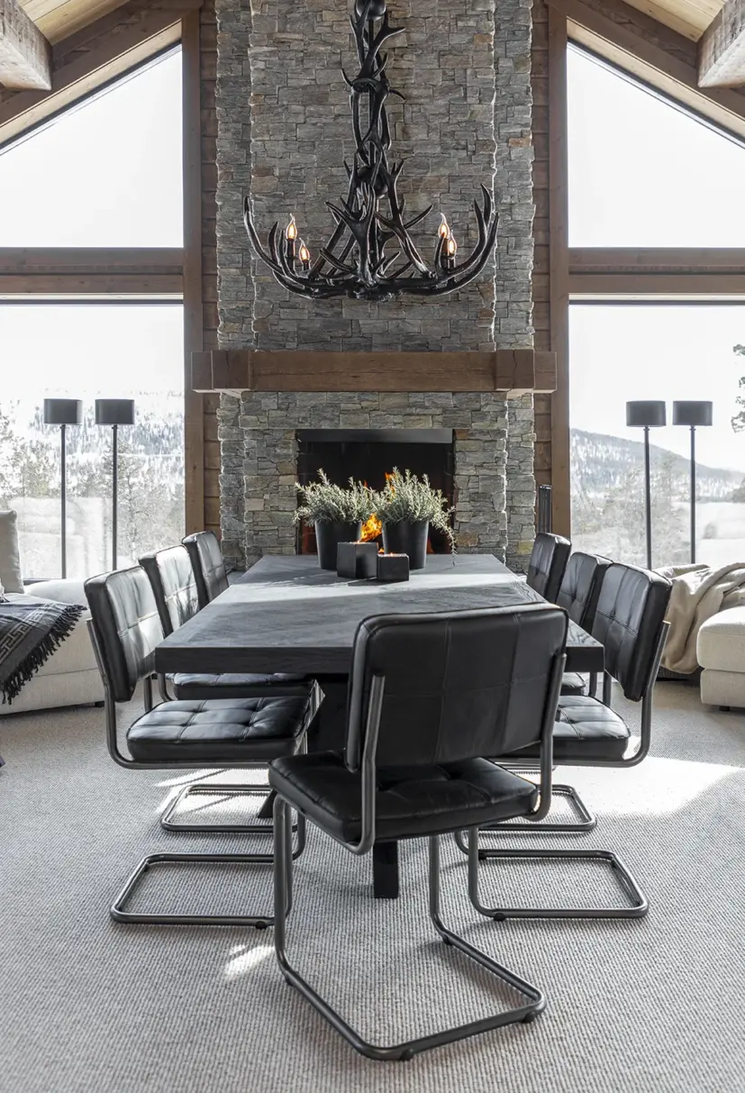 Artwood Carlos stol Buffalo matt black taupe