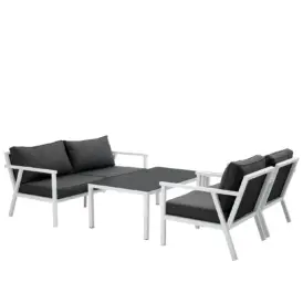 Rana soffgrupp vit/onyx, Låg