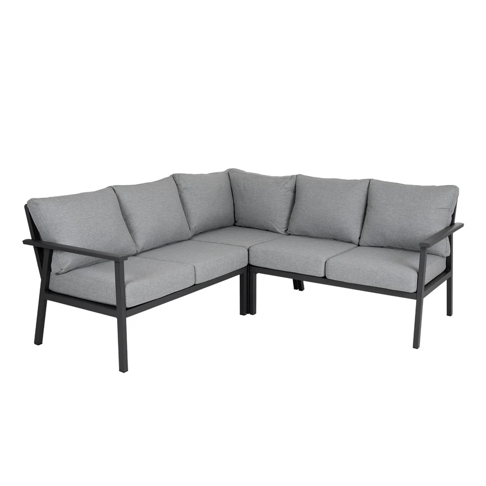 Samvaro High hörnsoffa liten antracit