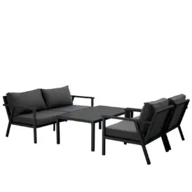 Rana soffgrupp svart/onyx, Låg