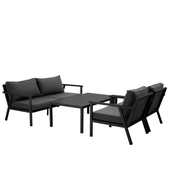 Rana soffgrupp svart/onyx, Låg