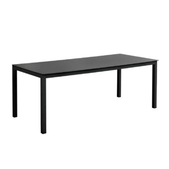 Rana matbord svart 200x90 cm