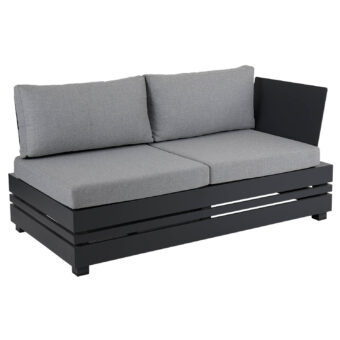 Brafab Ambon 2-sits avslut vänster antracit/grå