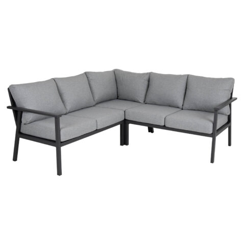 Brafab samvaro hörnsoffa antracit