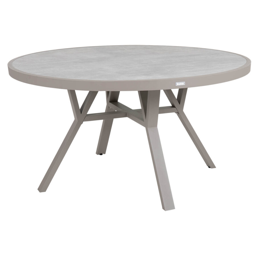 Brafab Samvaro matbord Ø140 cm khaki