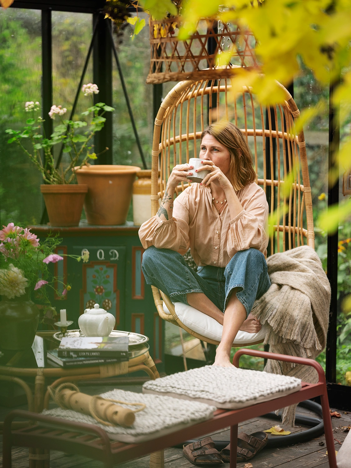 Vallda soffbord Ø70 cm