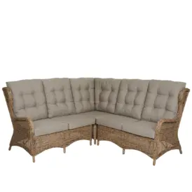 Rosita hörnsoffa natur/beige