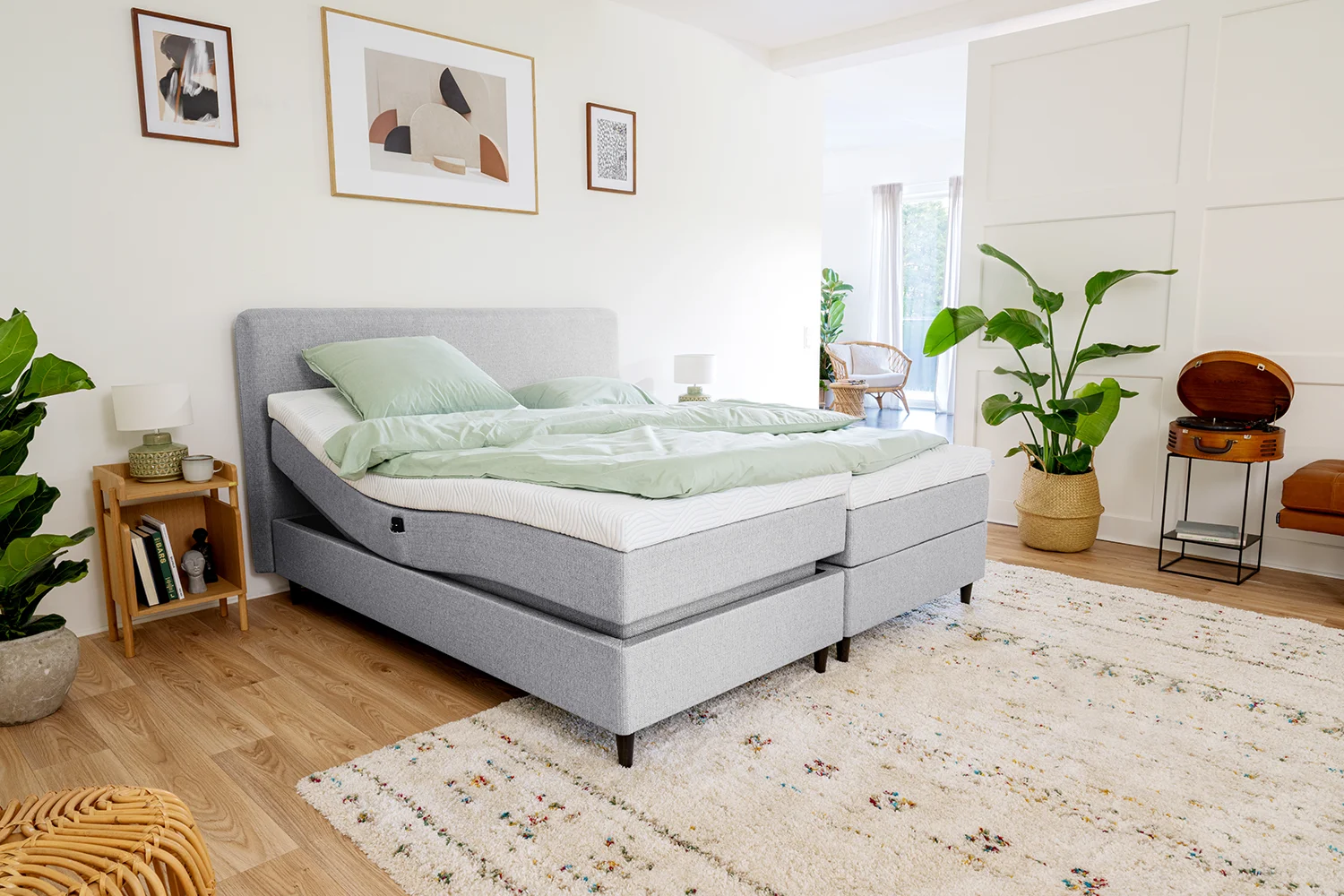 Tempur Promise ställbar dubbelsäng