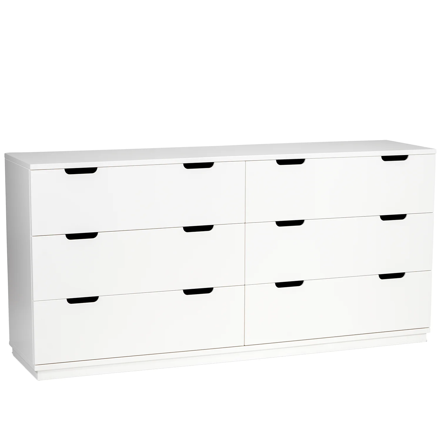 Product Image for Aoko byrå 6 lådor vitlack