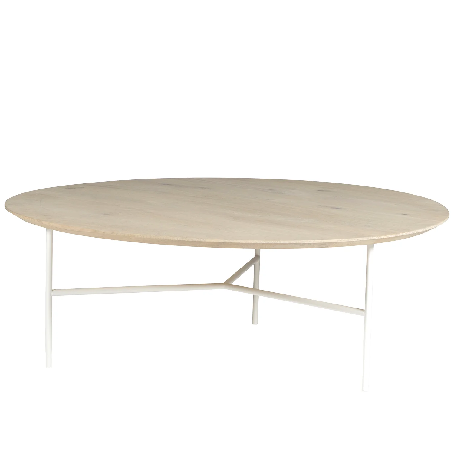Product Image for Tribeca soffbord såpad ek/vit Ø110 cm