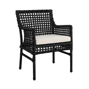 Artwood Santa Monica karmstol classic black inkl. dyna