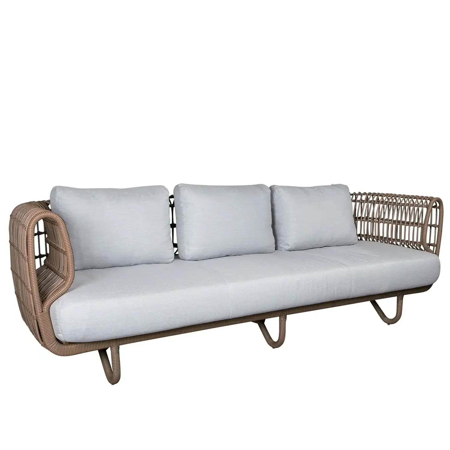 Product Image for Nest 3-sitssoffa outdoor natur inkl. dyna