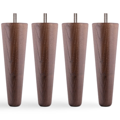 Product Image for Runda konade sängben rökt ask