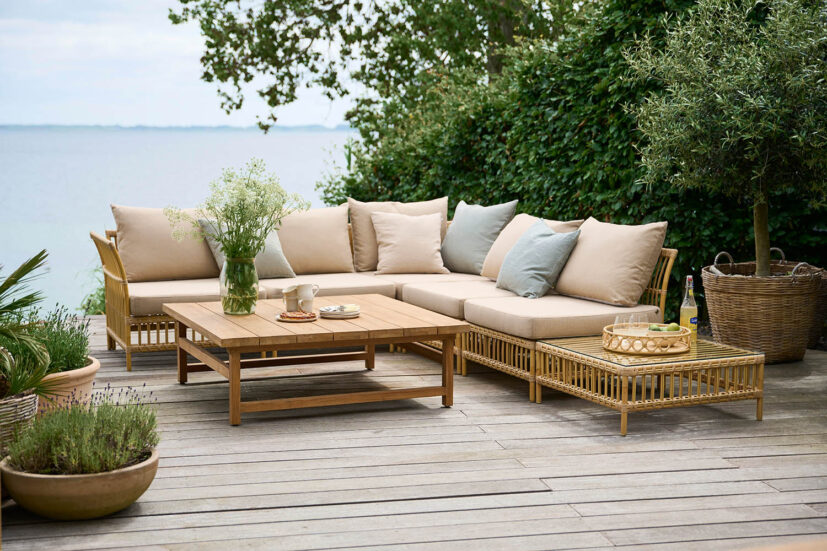 Maggie Exterior modulsoffa natur kombination 1