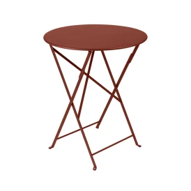 Bistro cafébord red ocre Ø60 cm