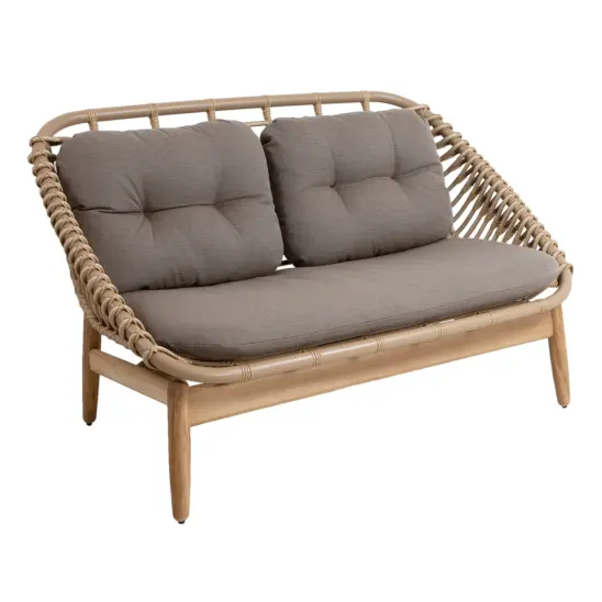 Strington 2-sitsoffa natur/taupe