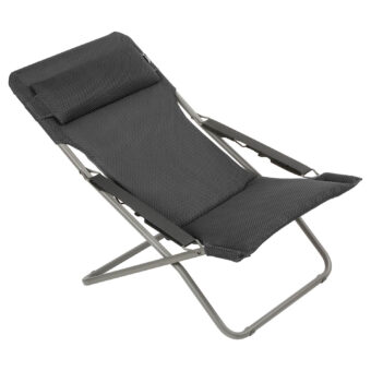 Transabed BeComfort vilstol i mörkgrått.