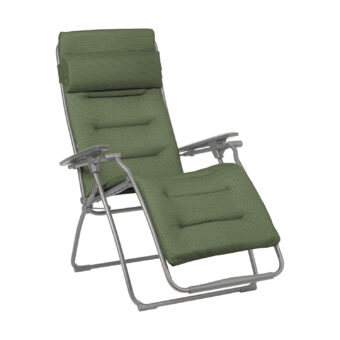 Futura solstol i olivgrönt med BeComfort.