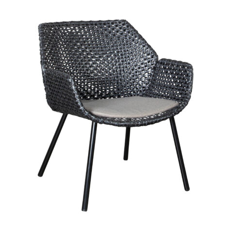 Product Image for Vibe loungestol svart/antracit inkl. dyna