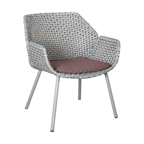 Product Image for Vibe loungestol ljusgrå/taupe inkl. dyna